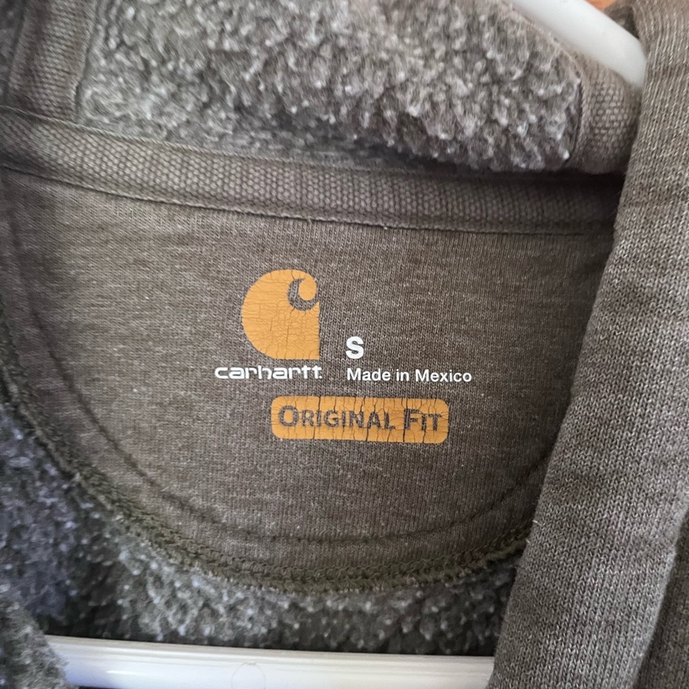 Carhartt green hood sweater - Picture 4 of 5